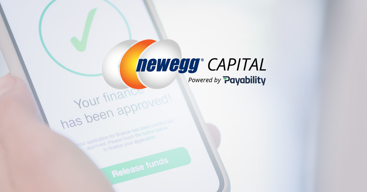 Payability and Newegg Join Forces to Launch Newegg Capital