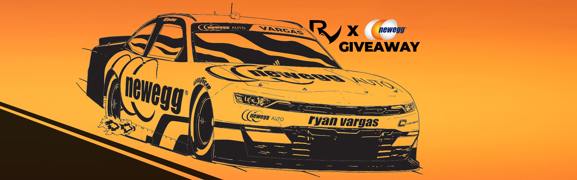 Newegg Partners with Ryan Vargas to Support One of NASCAR’s Youngest Rising Stars, and to Drive Awareness for the Company’s Newly Launched Automotive Storefront