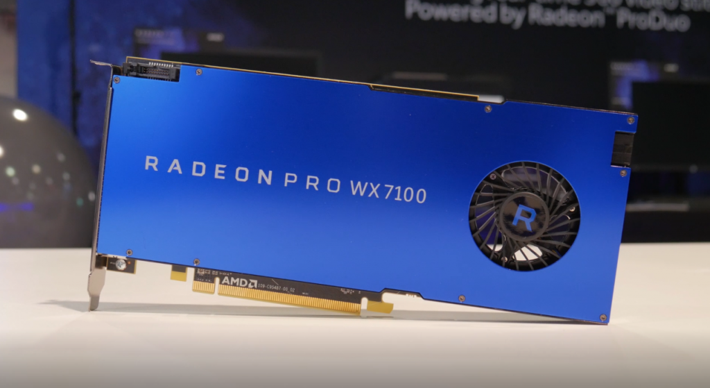 AMD Radeon Pro WX 7100: Overview and 