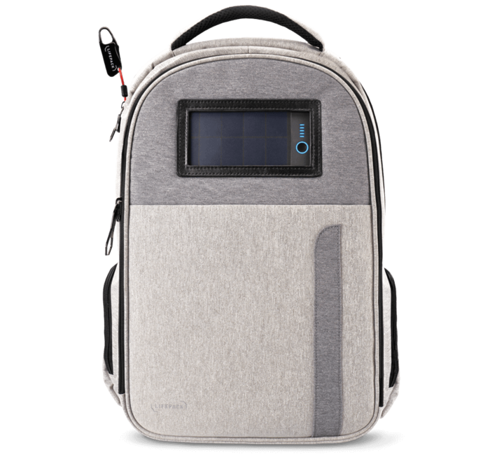 Apple users will love the Lifepack with it's portable power bank and solar charger built-in. 