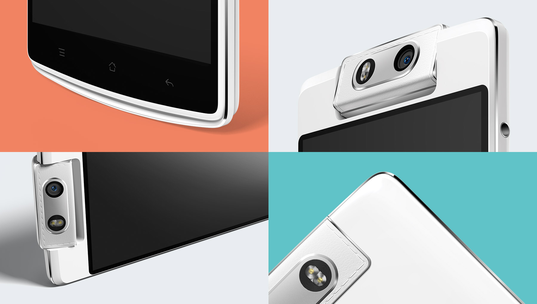 The Oppo N3 has the best front-facing camera available on a phablet. 