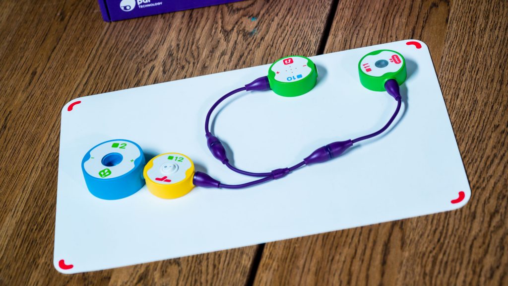 The Pai Technology Circuit Conductor kit teaches children how electricity and circuits work, while using visual cues to demonstrate theory in a fun and simple way.