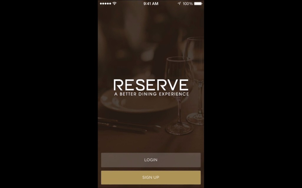 Reserve : A Better Dining Experience