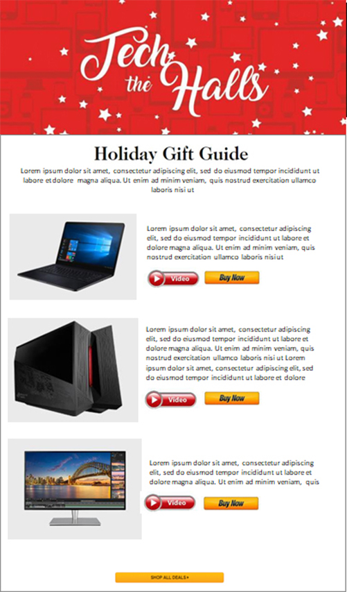 Newegg December Holiday Promotion Calendar: Tech-the-Halls - Holiday Gift Guide